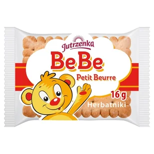 Jutrzenka BEBE HERBATNIKI 16 G Zakupy dla domu i biura! 61392213 - Ciastka - miniaturka - grafika 1