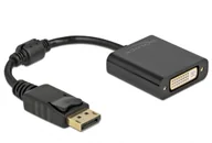 Adaptery i przejściówki - DeLOCK Adapter DisplayPort 1.1 męski –DVI żeński pasywne czarny - miniaturka - grafika 1