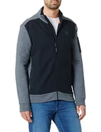 Kurtki męskie - Som Męska kurtka D211648, głęboki granatowy (Navy Blue Melange), L (4 sztuki), Deep Navy Blue Melange, L - miniaturka - grafika 1