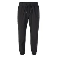 Spodnie męskie - Męskie Spodnie GUESS ARCHY PANT Z3BB01WFPD0-JBLK – Czarny - miniaturka - grafika 1