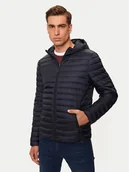 Kurtki męskie - Geox Kurtka puchowa Warrens M4625B T3146 F1624 Granatowy Regular Fit - miniaturka - grafika 1