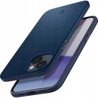 Etui i futerały do telefonów - Etui SPIGEN Thin FIt do Apple iPhone 14 Niebieski - miniaturka - grafika 1