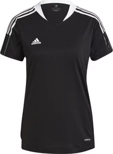 Koszulka damska adidas Condivo 21 Training Jersey czarna GM7582-S - Bluzki damskie - miniaturka - grafika 1