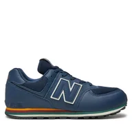 Sneakersy damskie - Sneakersy New Balance GC574KIG Granatowy - miniaturka - grafika 1