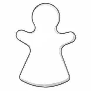Wykrawacz cukierniczy stalowy / foremka do ciastek pierników lalka 6,8 cm kod: O-127443 - Formy do ciast - miniaturka - grafika 1