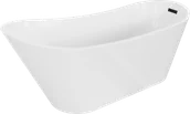 Wanny - Mexen Alta wanna wolnostojąca 170 x 75 cm, biała, przelew czarny - 52141707500-70 - miniaturka - grafika 1