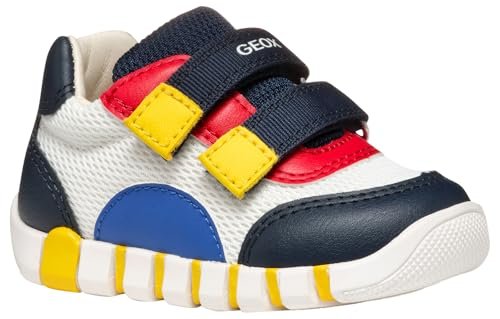 Geox B Iupidoo Boy C, buty dziecięce 0-24, w kolorze granatowym, 23 EU