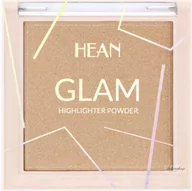 Rozświetlacze do twarzy i ciała - HEAN - GLAM HIGHLIGHTER POWDER - Wielofunkcyjny rozświetlacz do twarzy i ciała - 7,5 g - 204 - GOLD GLOW - miniaturka - grafika 1