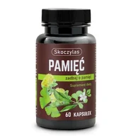 Układ nerwowy - Skoczylas Skoczylas Pamięć, 60 kapsułek 5903631208096 - miniaturka - grafika 1