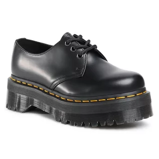 Półbuty damskie - Półbuty DR. MARTENS - 1461 Quad 25567001 Black - grafika 1