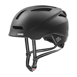 Kask rowerowy UVEX Urban Planet LED czarny 41/0/065/01/17 58-61 cm - Kaski rowerowe - miniaturka - grafika 1