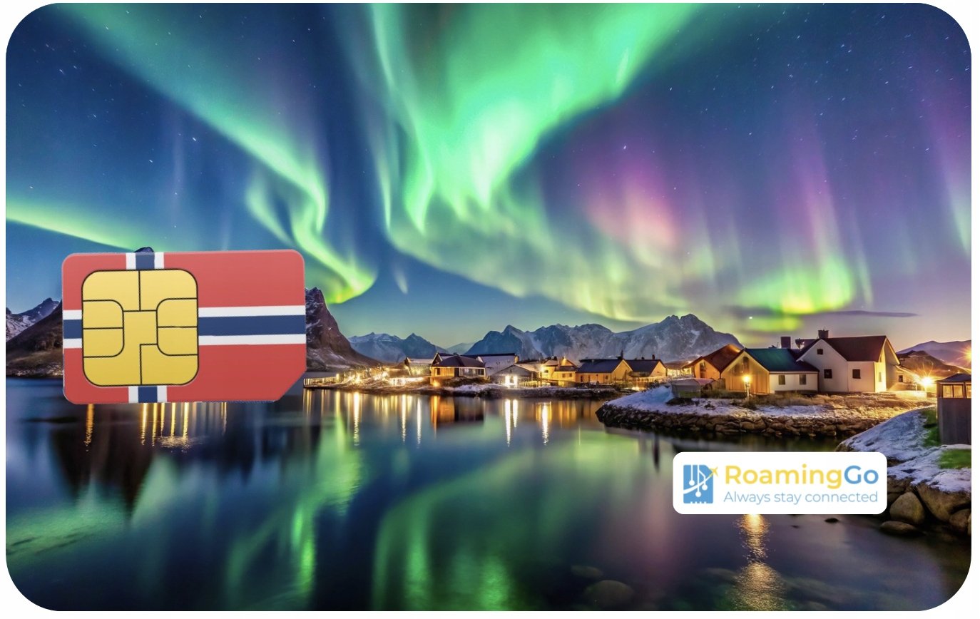 Internet na kartę sim Norwegia Roaming Norwegia 30GB