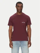 Koszulki męskie - Billabong T-Shirt EBYZT00175 Fioletowy Regular Fit - miniaturka - grafika 1