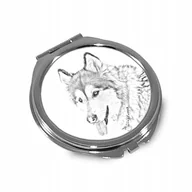 Lusterka do makijażu - Alaskan Malamute Lusterko kieszonkowe składane - miniaturka - grafika 1