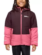 Kurtki i płaszcze dla chłopców - Jack Wolfskin - TWO HILLS INS JACKET K, kurtka dziecięca, unisex, z berry, - miniaturka - grafika 1