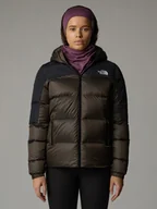 Kurtki damskie - The North Face Kurtka puchowa w kolorze khaki - miniaturka - grafika 1