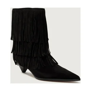 Michael Kors Kowbojki JAYLA zamsz - Botki damskie - miniaturka - grafika 1