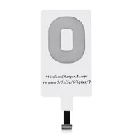 Ładowarki do telefonów - Choetech Choetech adapter do bezprzewodowego ładowania Qi Lightning wkładka indukcyjna biały (WP-IP) WP-IP - miniaturka - grafika 1