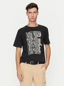 Koszulki męskie - REPLAY T-Shirt M6933 .000.23732P Czarny Regular Fit - miniaturka - grafika 1