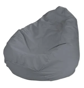 Dekoria Dekoria Worek do siedzenia Slade Grey szary) 80 × 115 cm Cotton Panama 543-702-07 - Pufy i podnóżki - miniaturka - grafika 1