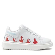 Buty dla chłopców - Sneakersy Omenaa Foundation 04-J1/503T/EOB Biały - miniaturka - grafika 1