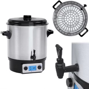 Royal Catering Podgrzewacz do wina - 27l - timer - kranik - LCD RCMW-27SD RCMW-27SD - Inne urządzenia gastronomiczne - miniaturka - grafika 1