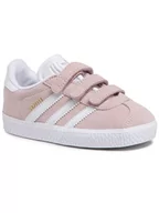 Buty dla dziewczynek - Adidas Buty Gazelle CF I AH2229 Różowy - miniaturka - grafika 1