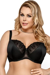 Gorsenia Biustonosz k 425 casablanca czarny 80G - Biustonosze - miniaturka - grafika 1