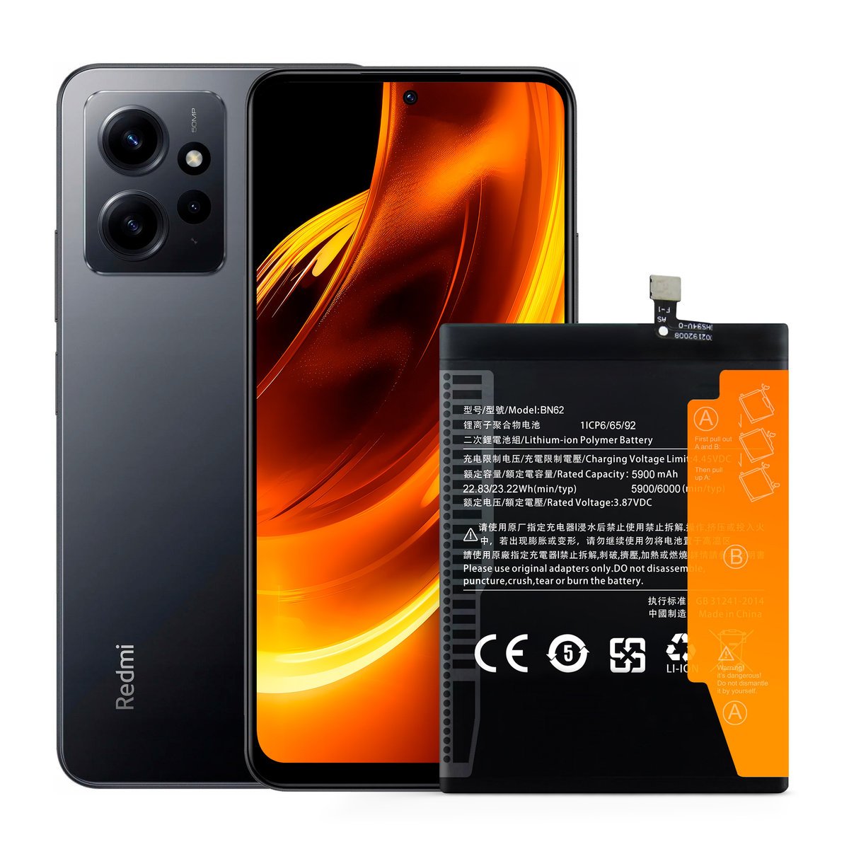 Bateria Xiaomi BN62 POCO M3 / Redmi 9T 6000mAh Oryginalna Jakość