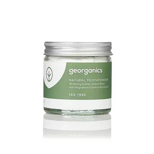 Georganics Georganics, proszek do czyszczenia zębów Tea Tree, 60 ml - Pasty do zębów - miniaturka - grafika 1