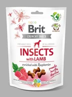 Przysmaki dla psów - Brit Care Crunchy Cracker. Insects with Lamb enriched with Raspberries - miniaturka - grafika 1