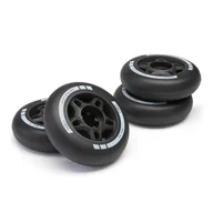 Akcesoria do skatingu - 4 koła Oxelo 80 mm 84A do rolek fitness FIT - miniaturka - grafika 1