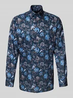 Koszule męskie - Koszula biznesowa o kroju modern fit z listwą guzikową - miniaturka - grafika 1