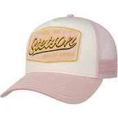 Czapki i chusty sportowe męskie - Czapka Trucker Since 1865 Vintage by Stetson, różowy, One Size - miniaturka - grafika 1