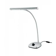 Inne akcesoria muzyczne - K&M 12298-000-63 Lampka LED do Pianina srebrna - miniaturka - grafika 1