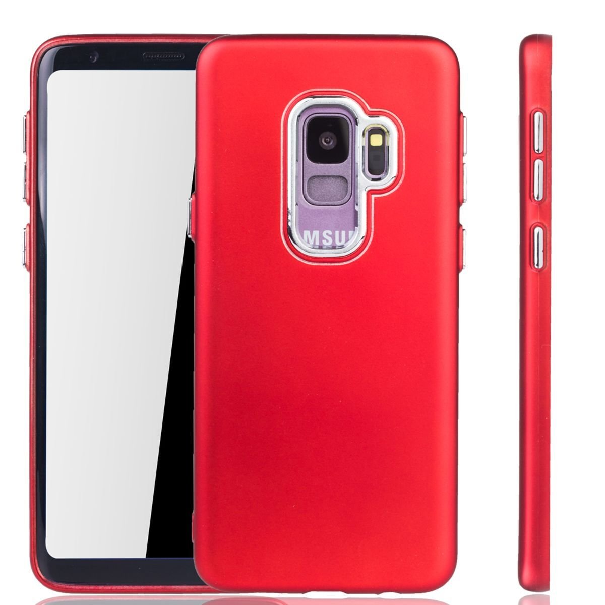 Pokrowiec Samsung Galaxy S9 - Pokrowiec na telefon komórkowy Samsung Galaxy S9 - Etui na telefon komórkowy w kolorze czerwonym