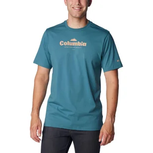 Koszulka męska Columbia CSC Seasonal Logo Tee z krótkim rękawem - Koszulki męskie - miniaturka - grafika 1