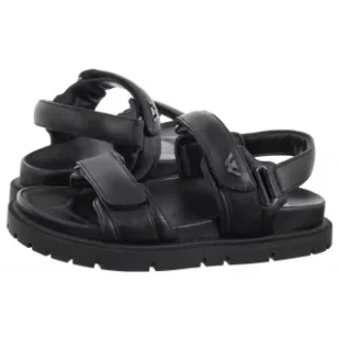 Sandały Czarne 76167-51 (WO281-a) Wojas - Sandały damskie - miniaturka - grafika 1