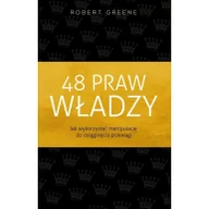 Poradniki psychologiczne - Czarna Owca 48 praw władzy. Jak wykorzystać manipulację do osiągnięcia przewagi - Robert Greene - miniaturka - grafika 1