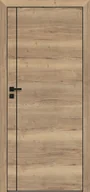 Drzwi wewnętrzne - Dre Drzwi Wewnętrzne Pełne Nova - Synchro 60 Laminat Dąb Halifax Naturalny - miniaturka - grafika 1