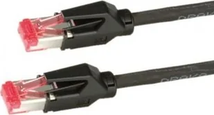 Draka DRAKA Patchcord S/FTP Kat.6 H czarny 2m - Patchcordy - miniaturka - grafika 1