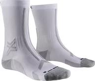 Skarpetki sportowe męskie - X-SOCKS skarpety biegowe TRAILRUN DISCOVER CREW arctic white/pearl grey - miniaturka - grafika 1