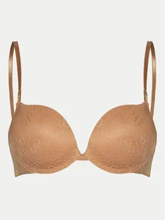 Guess Biustonosz push-up O5RC12 KCLB0 Brązowy - Biustonosze - miniaturka - grafika 1