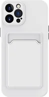 Etui i futerały do telefonów - Ochronne etui na telefon komórkowy iPhone 12 13 14 15 Plus Pro Max Etui na kartę, Kolor: biały, Wybierz model: Apple iPhone 13 Pro Max - miniaturka - grafika 1
