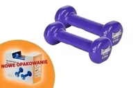 Hantle i ciężarki - Ciężarki Do Ćwiczeń Hantelki Winylowe 2x0,5KG - miniaturka - grafika 1