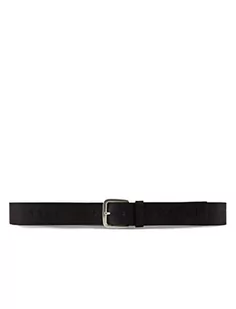 logo print belt, pasek, Czarny, L - Paski - miniaturka - grafika 1