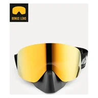 Gogle narciarskie - Gogle na Skuter Śnieżny Jethwear Phase - Grey Burst (Dodatkowa Żółta Szybka w Zestawie) - miniaturka - grafika 1