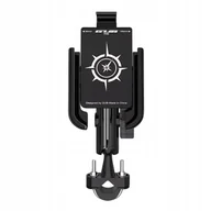 Pozostałe akcesoria do telefonów - GUB P50 P-50 UCHWYT ROWEROWY MOTOCYKLOWY NA TELEFON U-CLIP 360 KIEROWNICA - miniaturka - grafika 1