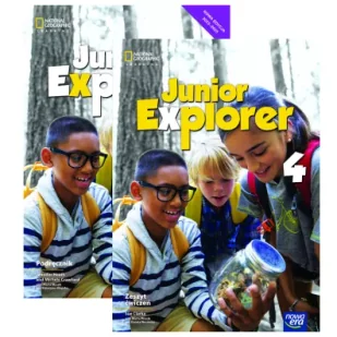 Pakiet Junior Explorer 4 NEON. Podręcznik i zeszyt ćwiczeń do języka angielskiego dla klasy czwartej szkoły podstawowej - Książki do nauki języka angielskiego - miniaturka - grafika 1