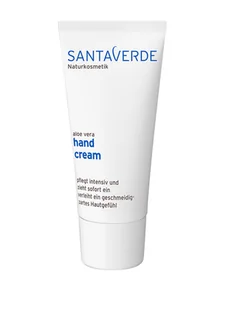 Santaverde Aloe Vera, klasyczny krem do rąk z sokiem aloesowym, 50 ml - Kremy i maski do rąk - miniaturka - grafika 2
